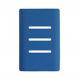 Placa p./ 3 Interruptores 4x2 - Novara Azul Fosco